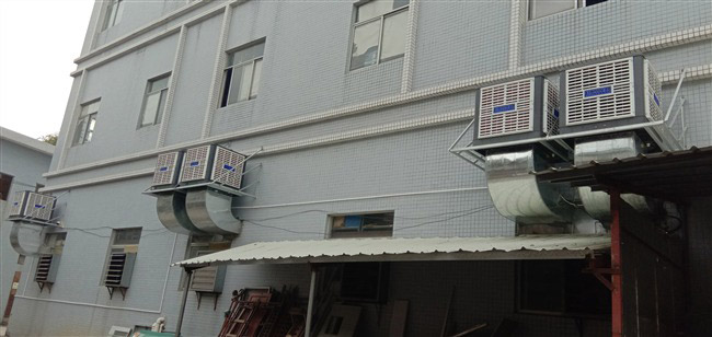 深圳龍崗車間降溫/水簾安裝/車間空調安裝