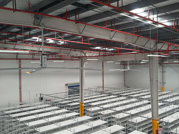 惠州大亞灣工業大風扇安裝工程