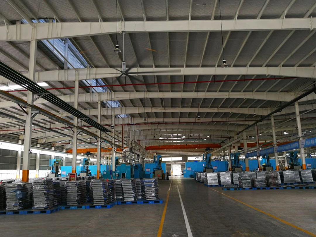 工業大吊扇-塑膠玩具車間通風降溫案例