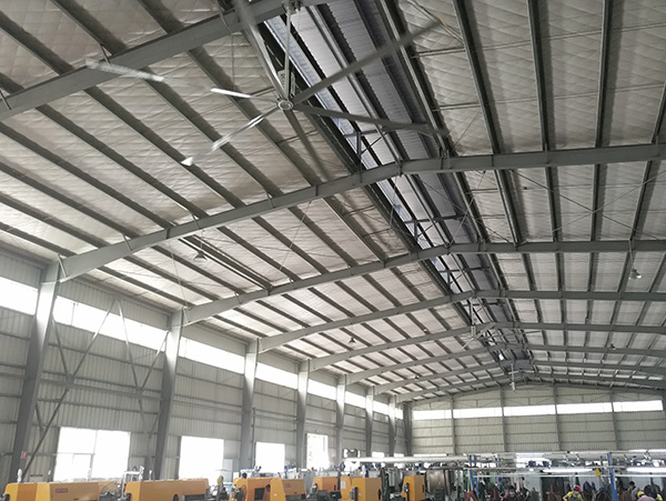 大型工業風扇解決高大空間通風降溫難題 大型工業風扇解決高大空間通風降溫難題